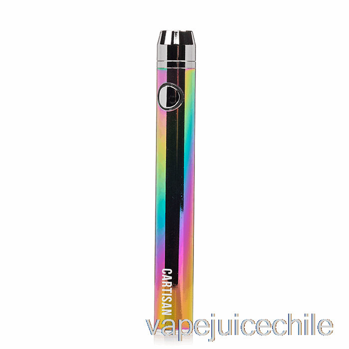 Vape Vhile Botón Artesanal Vv 900 510 Batería Arcoiris